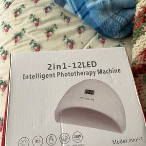 2-in-1 12 LED Phototherapy Machine